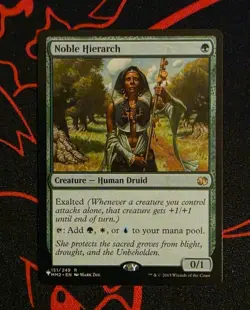 MTG Noble Hierarch x1 Near Mint from The List Reprints - Image 1