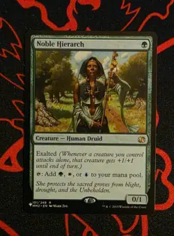 MTG Noble Hierarch x1 Near Mint from The List Reprints - Image 3
