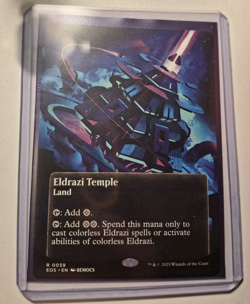 Eldrazi Temple (0014) (Borderless) Edge of Eternities: Stellar Sights Regular - Image 1