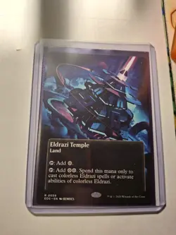 Eldrazi Temple (0014) (Borderless) Edge of Eternities: Stellar Sights Regular - Image 2
