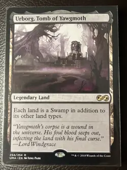 1x Urborg, Tomb of Yawgmoth LP+ MTG Ultimate Masters - Image 1