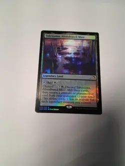 MTG Takenuma, Abandoned Mire Kamigawa: Neon Dynasty Foil - Image 1