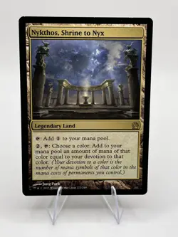 Nykthos, Shrine to Nyx - Theros - MTG Magic the Gathering - Lightly Played - Image 1