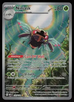 NINJASK 137/132 ILLUSTRATION RARE MEGA EVOLUTION POKEMON NM/M - Image 1