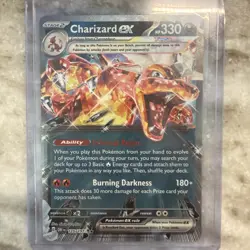 Charizard ex 125/197 Pokemon TCG SV03: Obsidian Flames NM - Image 1