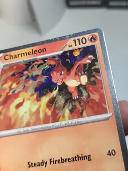 NM Swirl Charmeleon 079 Cosmos Holo Mega Promo Pokemon - Image 2
