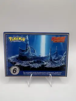Pokemon Burger King PokeTrivia Non-perforated Slowbro #80 - Image 2