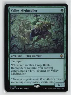 Valley Mightcaller 0202 Foil Bloomburrow BLB MTG Magic - Image 1