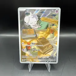 Pokemon TCG Espurr 95/88 Illustration Rare Perfect Order - Image 1