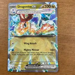 Dragonite EX Holo Double Rare 2023 Pokemon Obsidian Flames 159/197 - Image 1