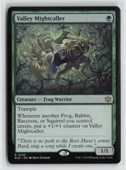 Valley Mightcaller 0202 Bloomburrow BLB MTG Magic - Image 1