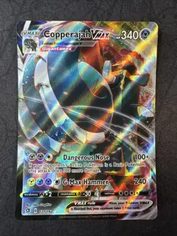 Copperajah VMAX 137/192 Swsh02: Rebel Clash Holo Pokemon - Image 1