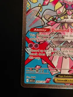 Pokemon Ascended Heroes Mega Diancie EX 267/217 Attack Rare - Image 4