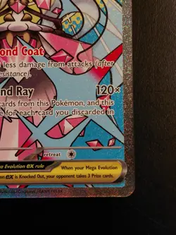 Pokemon Ascended Heroes Mega Diancie EX 267/217 Attack Rare - Image 5
