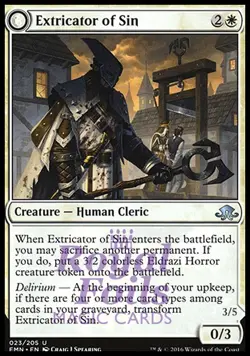 Extricator of Sin / Extricator of Flesh 2x FOIL MTG Eldritch Moon Uncommon MINT - Image 1