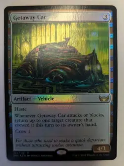 Getaway Car Streets of New Capenna Foil - MTG RARE - Image 1