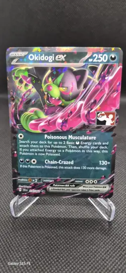 Pokemon Prize Pack Shrouded Fable 036/064 Okidogi Ex Stamped - Image 1