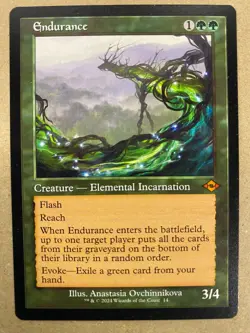 MTG 1x RETRO Endurance # 14 Modern Horizons 2 Magic the Gathering Card x1 NM - Image 1