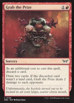 Grab the Prize - Duskmourn: House of Horror DSK - 138 - MTG Magic - Image 1