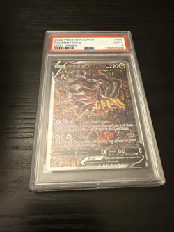 Pokemon TCG Giratina v 186/196 Lost Origin SWSH Full Art PSA 9 - Image 3