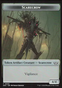 Devil / Scarecrow Double-Sided Token - Commander: Duskmourn DSC - MTG Magic - Image 2
