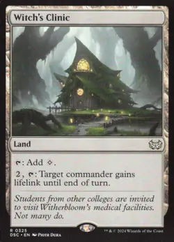Witch's Clinic - Commander: Duskmourn: House of Horror DSC - 325 - MTG Magic - Image 1