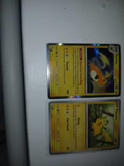 Pokemon TCG Scarlet And Violet 151 Raichu& Pikachu - Image 1