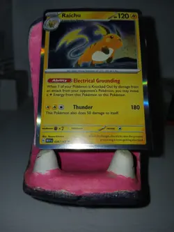 Pokemon TCG Scarlet And Violet 151 Raichu& Pikachu - Image 2
