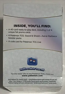 Pokemon TCG: Sword & Shield Astral Radiance Build & Battle Box New Sealed - Image 2