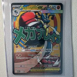 The Pokemon Company Mega Lucario EX 033 M: Mega Evolution Promo Holo JP 340HP - Image 1