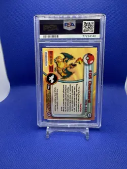 1999 Topps Pokemon T.V. Charizard #6 PSA 10 - Image 2