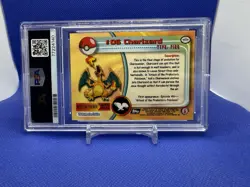 1999 Topps Pokemon T.V. Charizard #6 PSA 10 - Image 3