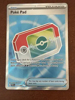Poke Pad 113/088 Full Art Perfect Order Pokemon TCG - Image 1