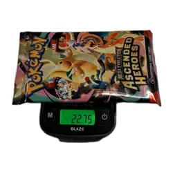 22.75g VERY HEAVY Pokemon TCG Ascended Heroes Booster Pack Factory Sealed USA - Image 1