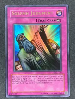 Solemn Judgment MRD-127 Ultra Rare Unlimited - LP - Image 1