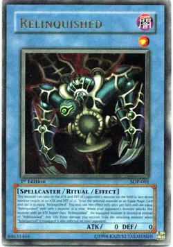 Relinquished 1st Edition Ultra Rare Starter Deck: Pegasus SDP-001 LP - Image 1