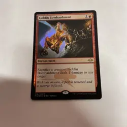 Goblin Bombardment - Foil Modern Horizon 2 MTG #279 Rare - Image 1