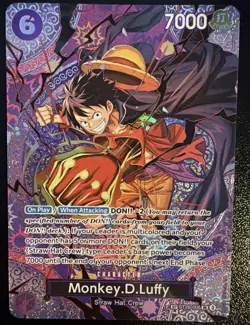 Monkey.D.Luffy (SP) ST26-005 Adventure on Kami's Island Foil - Image 1
