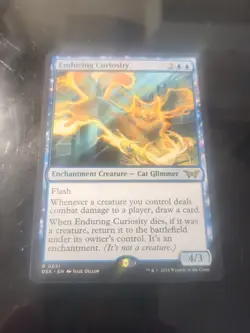 1x Enduring Curiosity, Duskmourn, Magic MTG NM - Image 1