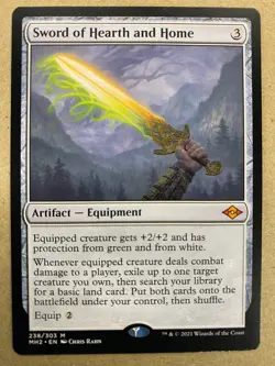 MTG 1x Sword of Hearth and Home 238 Modern Horizons 2 Magic the Gathering x1 NM - Image 1