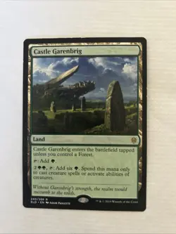 Castle Garenbrig - Regular - Extended Art Throne of Eldraine Magic mtg MP x1 - Image 1