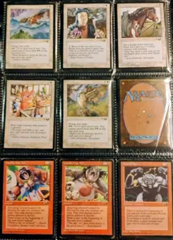 MTG ALLIANCES Near Complete Set Vintage Cards Magic The Gathering - Image 2