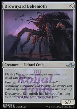 Drownyard Behemoth 2x FOIL EMN MTG Eldritch Moon Uncommon MINT colorless - Image 1