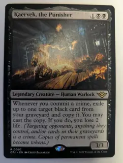Kaervek, the Punisher Outlaws of Thunder Junction - MTG RARE - Image 1
