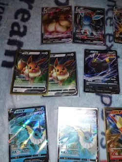 Pokemon Chinese Gem Pack 2 Lot Of 13 Eeveelution V's - Image 2