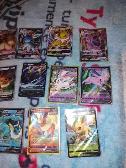 Pokemon Chinese Gem Pack 2 Lot Of 13 Eeveelution V's - Image 3