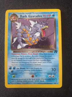 Poke'mon Pokemon 1x Dark Gyarados - (Prerelease) #08 Promo LP Holo - Image 1