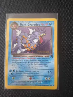Poke'mon Pokemon 1x Dark Gyarados - (Prerelease) #08 Promo LP Holo - Image 2