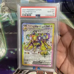 GALVANTULA Ex 159/142 Pokemon Ultra Rare Stellar Crown PSA 10 GEM MINT!! - Image 2