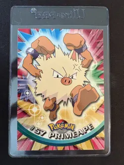 2000 Topps Chrome Pokemon #57 Primeape - Image 1